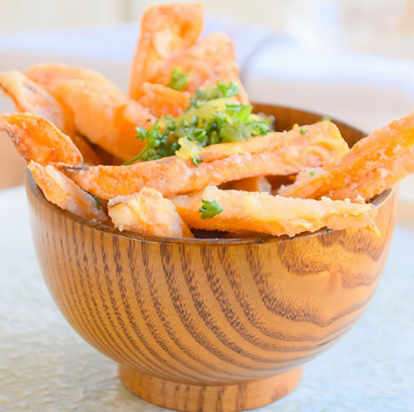 frites de patate douces
