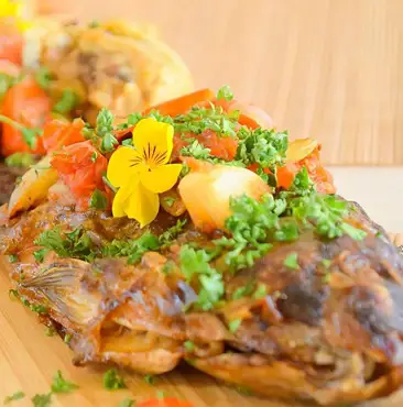 bar braisé et marinade