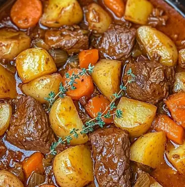 ragout aux 2 patates et boeuf