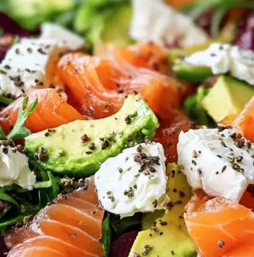salade saumon avocat - restaurant à Maubeuge